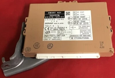 Módulo de llave inteligente Lexus LS460 2009 unidad de control de bloqueo de robo sin llave cerebro ECML2 Foto 1 de 3