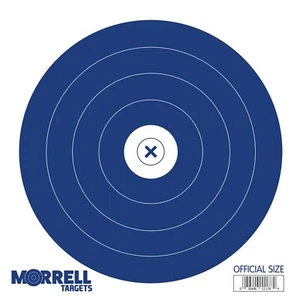 Morrell Single Spot Paper Face Target 100 pack - Picture 1 of 2