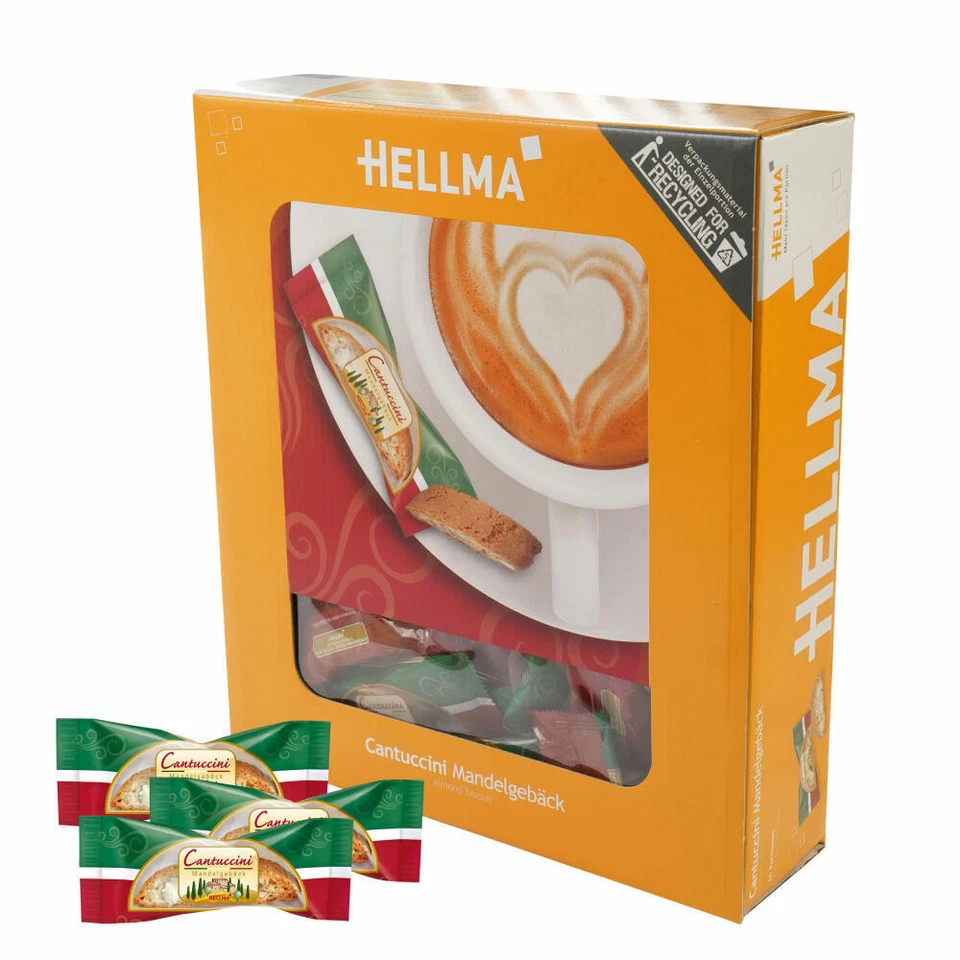 HELLMA Cantuccini Mandelgebäck 60 X 8g