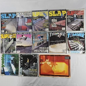 Lot Of 12 Y2K Skateboard Magazines Some Iconic Issues! THRASHER SLAP Yeyo READ⬇ - Picture 1 of 24