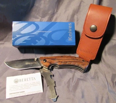 Cuchillo utilitario ligero Beretta XPLOR modelo CO61 con funda Foto 1 de 4