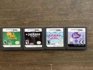Nintendo DS (4) Lote Solo Cartucho Littlest Pet Shop Tak Jackass Crucigramas - Imagen 1 de 10