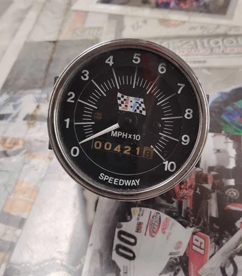 OEM Speedway Snowmobile Speedometer Gauge MPH Meter - Image 1 of 4