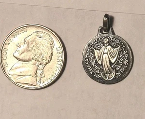 Mariä Himmelfahrt Anhänger. Französische Medaille von Fernand Py. Sale! Letzter Lagerbestand  - Bild 1 von 3