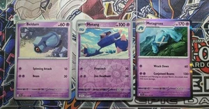 (Metagross, Metang, Beldum) - Pokemon TCG - Journey Together - NM (#61 #62 #63) - Bild 1 von 4