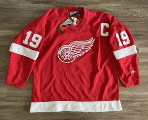 New Mens Pro Player Steve Yzerman Detroit Red Wings NHL Hockey Jersey XL *Read* - Picture 1 of 24