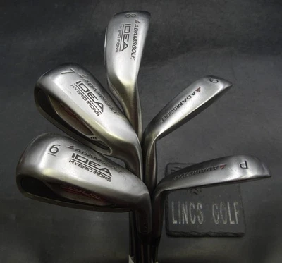 Set of 5 x Adams Golf Idea A3OS Irons 6-PW Regular Steel Shafts Adams Golf Grips - Image 1 of 4