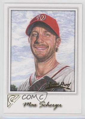 2017 Topps Gallery Artist Proof Max Scherzer #150 - Image 1 of 2