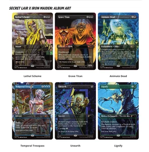 🔥 MTG Secret Lair PRESALE FOIL Iron Maiden: Album Art SEE FEEDBACK🔥 - Picture 1 of 1