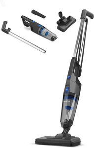 - Scopa Elettrica 600W Senza Sacco, Aspirapolvere Verticale Potente 18Kpa, Legge - Foto 1 di 12