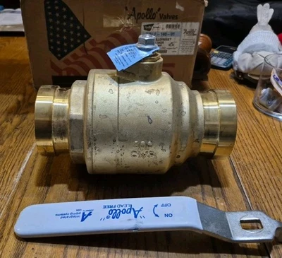 Apollo 77VLF-140-01, 3 «CTS пресс шаровой клапан - новый - Изображение 1 из 4