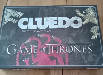 Hasbro Game of Thrones CLUEDO - Boxed Complete - classic mystery board game 2016 - Image 1 of 4