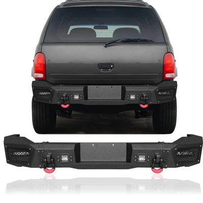 VIJAY Steel Rear Bumper with LED lights & D-ring for 1998-2003 Dodge Durango Foto 1 de 4