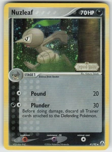 Nuzleaf Uncommon Legend Maker 41/92 NM - Bild 1 von 2