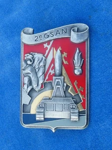 SUPERBE TOP ! INSIGNE Badge - DELSART G2469 - 2° GSAN - PLUTON NUCLEAIRE Nuclear - Imagen 1 de 2
