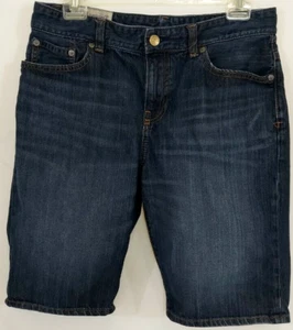 POLO RALPH LAUREEN Boy Bermuda Jean Size 18 Blue Denim Youth Short - Picture 1 of 12
