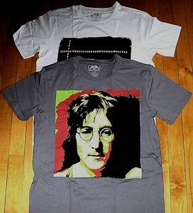 BEATLES JOHN LENNON Lot Hard Days Night Warhol Image NEW T Shirt Size Large - Picture 1 of 3