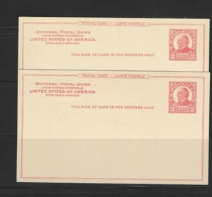New Small Pack of 2 UX37 U. S. Mint Postal Cards - Picture 1 of 1