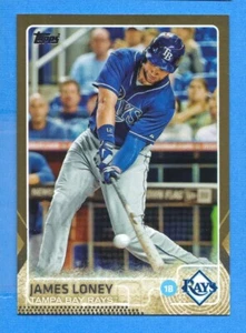 2015 Topps Gold #107 James Loney Rays 53/2015 - Imagen 1 de 1