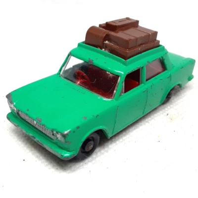 Lesney Matchbox Fiat 1500 No.56 1965 Turquesa Fabricado no Reino Unido - Imagem 1 de 4