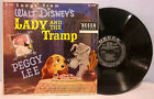 SONGS FROM WALT DISNEY'S LADY AND THE TRAMP '55 Decca 10” Peggy Lee Victor Young photo