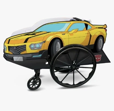 Disguise Wheelchair Costumes, Officially Licensed Kids Transformers Bumblebee - Image 1 of 2