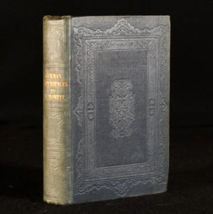 1844 German Experiences Addressed to the English William Howitt First Edition - Picture 1 of 6