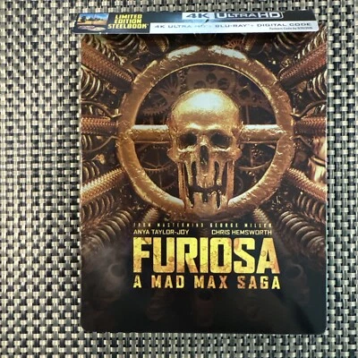 Furiosa: A Mad Max Saga Limited 4K Steelbook Edition 4K UHD/Blu-ray NO Digital - Image 1 of 4