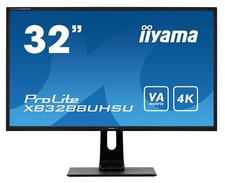 iiyama XB3288UHSU-B1 32" 4K VA LCD PC Monitor Built In Speakers Adjustable Stand