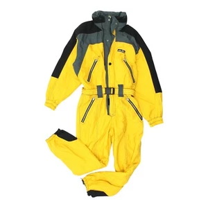 Traje de esquí amarillo Ellesse | Traje de nieve retro de invierno vintage para hombre de 1 pieza - Imagen 1 de 5