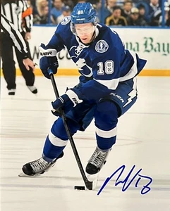 Ondrej Palat Hand Signed 8X10 PHOTO AUTOGRAPH Tampa Bay Lightning - Picture 1 of 2