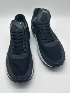 NIKE WAFFLE ONE CRATER BLACK ANTHRACITE DH7751-001 SIZE 11 RUNNING TRAINING - Picture 1 of 11