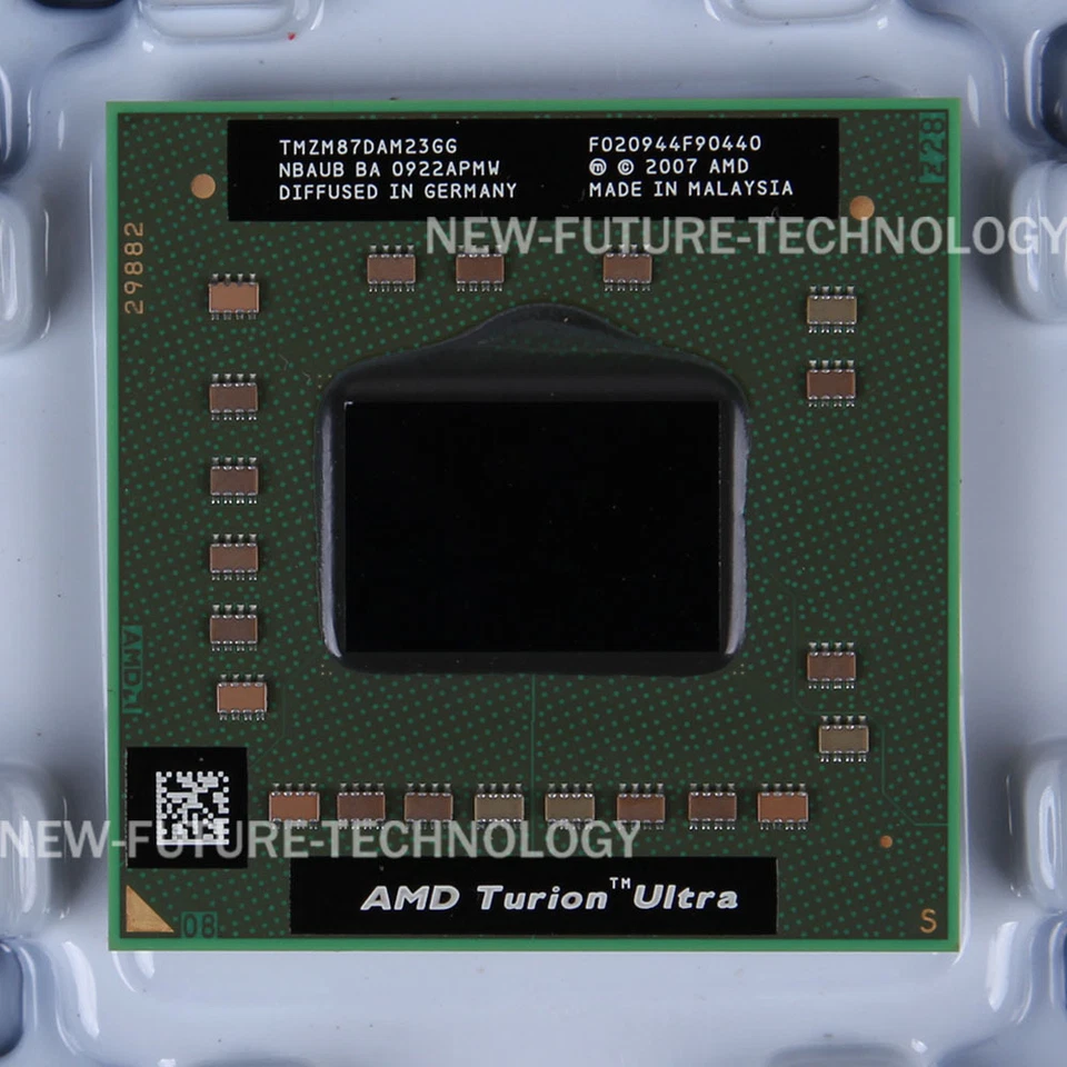 AMD Turion X2 Ultra ZM-87 (TMZM87DAM23GG) CPU 2MB Processor 4400/2.4 GHz 35W - Image 1 of 1
