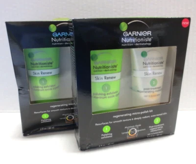 KIT MICRO PULIDO REGENERADOR GARNIER NUTRITIONISTE EXFOLIANTE E HIDRATANTE 2 PIEZAS Foto 1 de 3