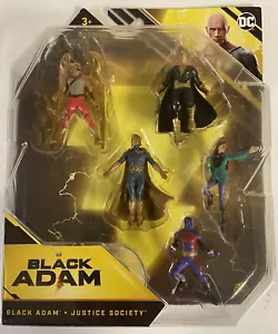 DC Comics Black Adam Justice Society Set 5-Pack, 2-Inch Figure Set - Picture 1 of 1