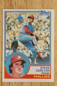 1983 Topps #70 Steve Carlton Philadelphia Phillies MLB Vintage Baseball Card