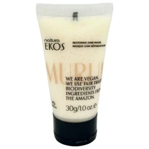 Natura Ekos Murumuru Restoring Hair Mask Reconstruction Natural 1oz 30g - Picture 1 of 2
