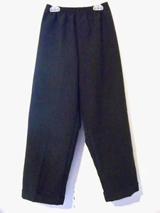 Boys Black Dress Pants Cuffed Hem Size 5 EUC!!! - Picture 1 of 2