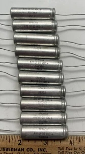 470uf 50vdc Sprague Axial Capacitors. 30D2968. *****LOT OF 10***** - Picture 1 of 1