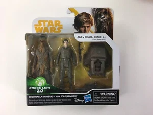 STAR WARS - CHEWBACCA & HAN SOLO - FORCE LINK 2.0 ACTIONFIGUREN - NEU - Bild 1 von 10