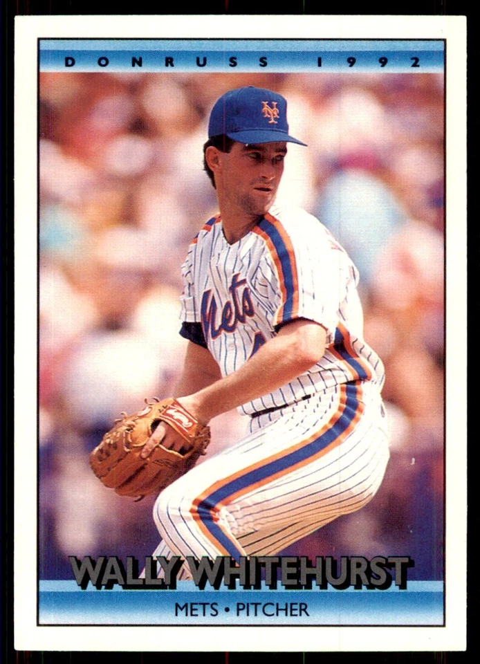 1992 Donruss Wally Whitehurst New York Mets #134 - Image 1 of 2