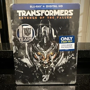 Transformers Revenge of the Fallen 10 Year Anniversary Steelbook Sealed - Picture 1 of 6