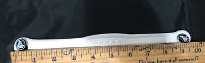 New:  Croc men's size 11 white replacement straps only no shoes. - Image 1 of 4