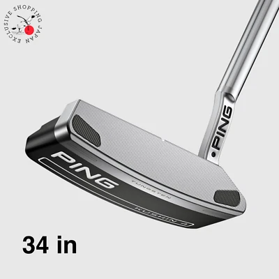 PING 2023 Kushin 4 Blade Putter 34in Steel Shaft PP58 Grip Men's Right Handed - Image 1 of 4