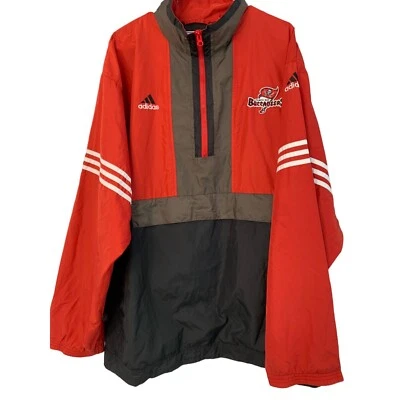 Raro De Colección Adidas NFL Pro Line Tampa Bay Buccaneers Pullover Rompevientos XL 7456 Foto 1 de 4