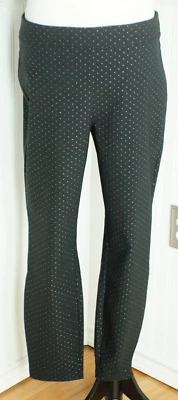 Pantalones Nanette Lepore negros brillantes elásticos talla grande Foto 1 de 4