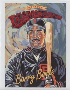 1994 Donruss Box Topper Diamond Kings Jumbo /10000 Barry Bonds #DK-1