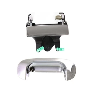 For Dodge Ram 2500/3500 1994-2002 Tailgate Handle Lever and Bezel Pair | Chrome - Picture 1 of 10