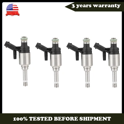 4 топливных форсунки FJ1238 для Volkswagen Golf 1,8 л L4 2015 2016 2017 2018 2019 годов выпуска - Изображение 1 из 4