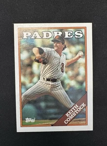 1988 Topps #778a Keith Comstock San Diego Padres Rookie Error Card - Bild 1 von 2